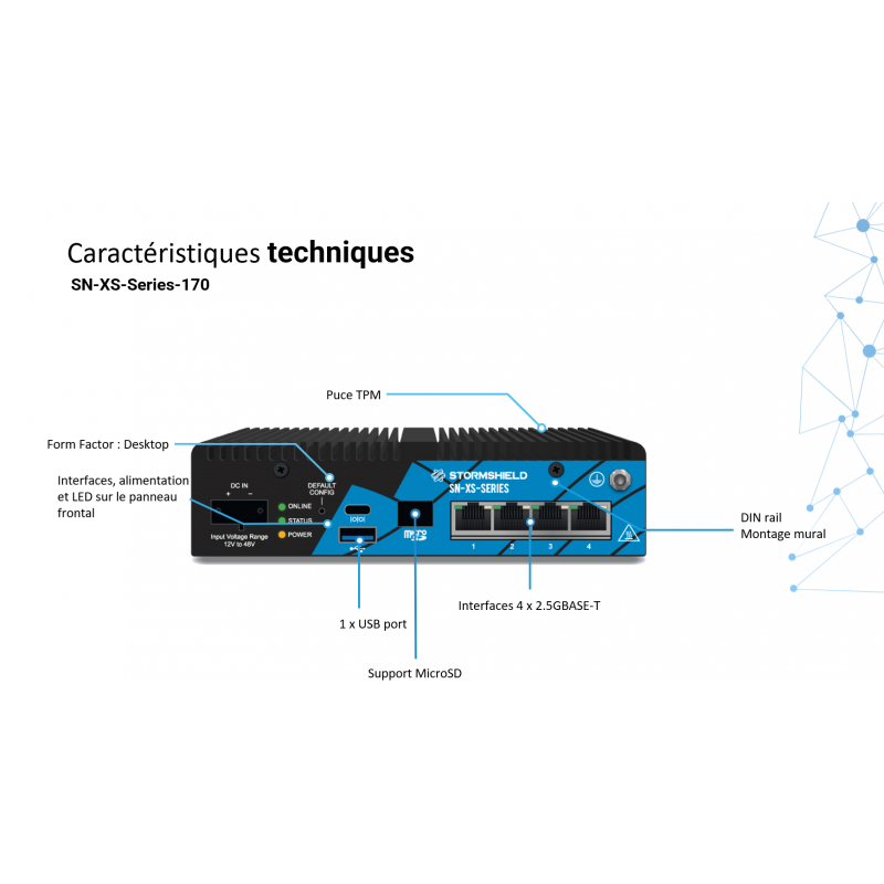 Appliance Stormshield SN520 (Réf : NA-SN520